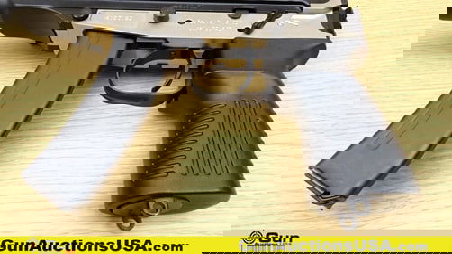 CZECH SMALL ARMS SA VZ.61 .32 ACP THREADED Pistol. Very Good. 4.5" Barrel. Shiny Bore, Tight Action