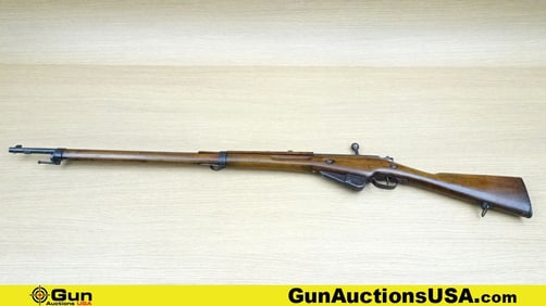 St. Etienne Berthier MLE M16 8mm Label Rifle. Very Good. 32 " Barrel. Shootable Bore, Tight Action