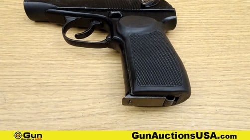 ARSENAL MAKAROV 9x18 Pistol. Fair Condition. 3.75" Barrel. Shiny Bore, Tight Action Semi Auto