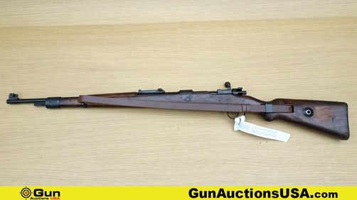 GERMAN K98 8 MM WAFFEN STAMPED Rifle. Good Condition . 23.5" Barrel. Shiny Bore, Tight Action Bolt