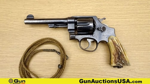 S&W US ARMY 1917 .45 US ARMY 1917 Revolver. Good Condition . 5.5" Barrel. Shiny Bore, Tight Action