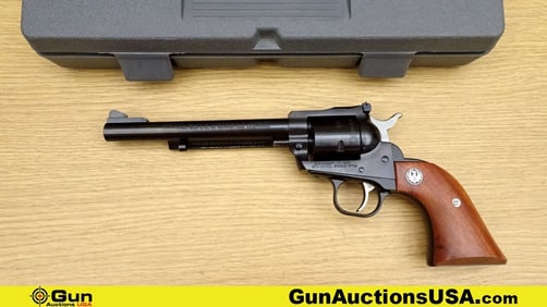 Ruger NEW MODEL SINGLE-SIX .17 HMR APPEARS UNFIRED Revolver. Very Good. 6.5" Barrel. Shiny Bore,