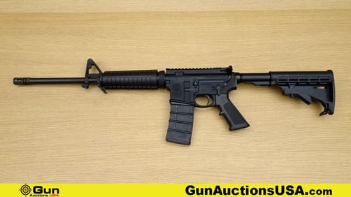 S&W M&P-15 5.56 NATO Rifle. Very Good. 16" Barrel. Shiny Bore, Tight Action Semi Auto Features a