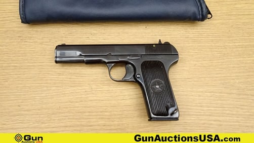 RUSSIAN TOKAREV TT-33 7.62 TOK Pistol. Very Good. 4.5" Barrel. Shiny Bore, Tight Action Semi Auto