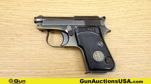 BERETTA 950 .22 Short 1956 BERETTA Pistol. Very Good. 2.5" Barrel. Shiny Bore, Tight Action Semi