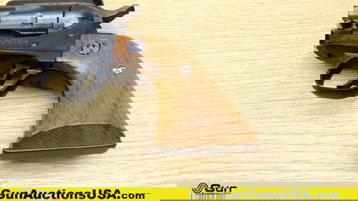 RUGER NEW MODEL SINGLE-SIX .22 CAL Revolver. Excellent. 4 5/8" Barrel. Shiny Bore, Tight Action A