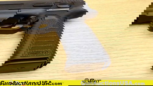 TANFOGLIO WITNESS-P 10mm WITNESS-P 10MM Pistol. Very Good. 4.5" Barrel. Shiny Bore, Tight Action