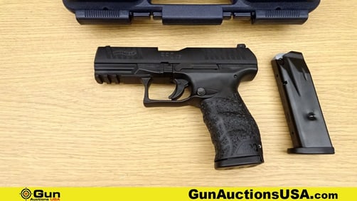 CARL WALTHER PPQ45 .45 ACP Pistol. Very Good. Shiny Bore, Tight Action Semi Auto Features a Ambi