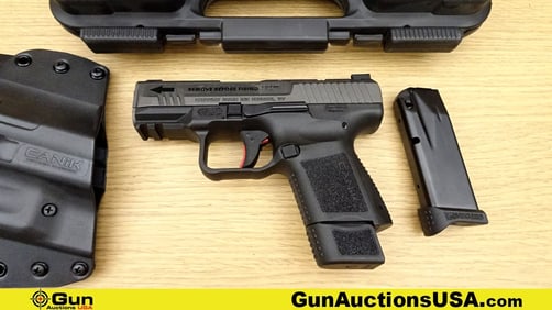Century Arms CANIK TP9 ELITE SC 9X19 Pistol. Like New. 3.5" Barrel. Semi Auto Features a Two Tone