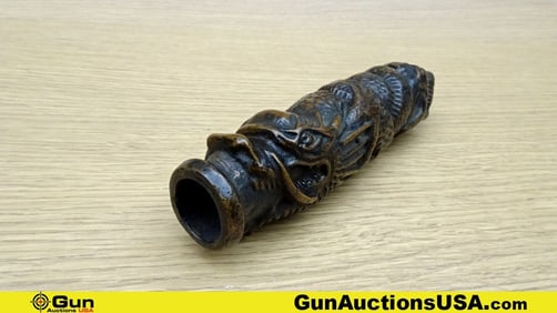 Chinese HAND CANNON Pistol. Excellent. BLACK POWDER Chinese Hand Cannon Pistol. Ornate Dragon