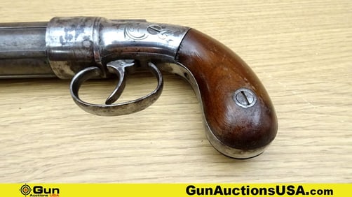 W.W. MARSTON & KNOX 1854 .32 Caliber ANTIQUE Revolver. Good Condition. 2.5" Barrel. Features a 6 Rd
