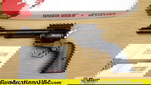 Heritage MFG Rough Rider 22LR THREADED BARREL Revolver. Very Good. 6.5" Barrel. Shiny Bore, Tight