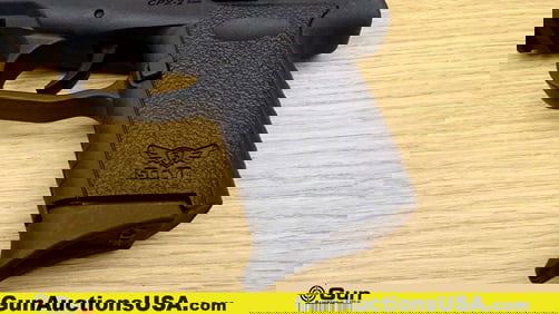 SCCY ROEBUCK QUAD-LOCK 9X19 Pistol. NEW in Box. 3" Barrel. Semi Auto Features a Two Tone Finish,