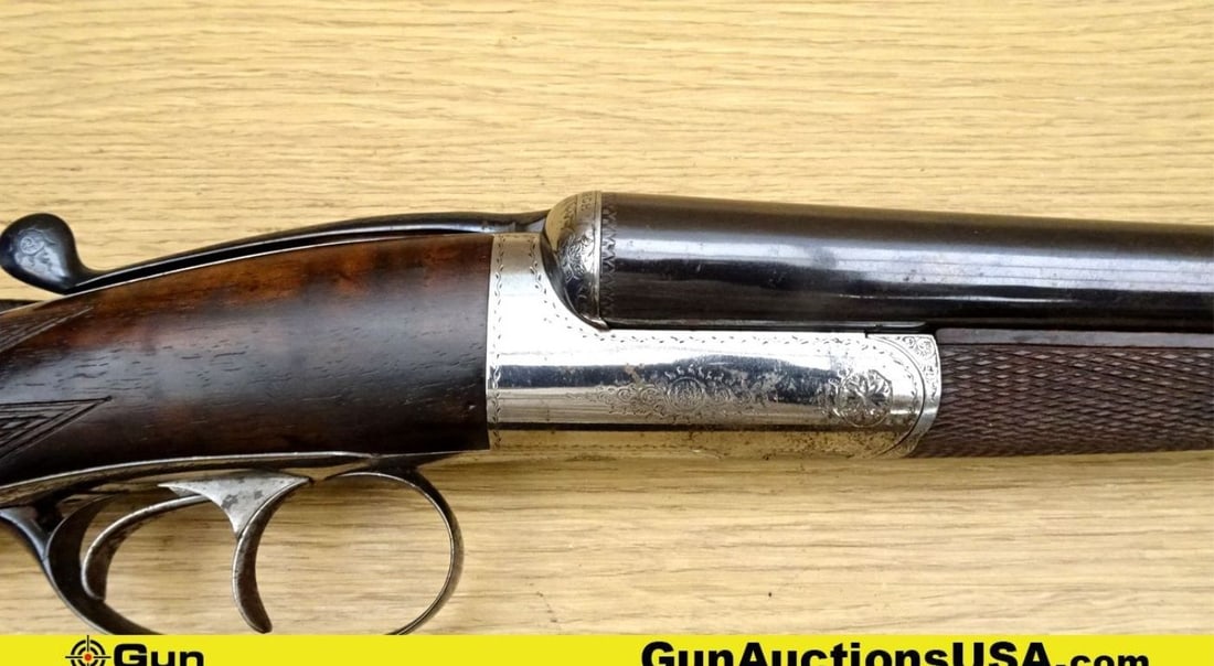 J. MACNAUGHTON SXS 28 GA COLLECTOR'S Shotgun. Needs Repair. 25.75" Barrel. Break- Action Features: J. MACNAUGHTON SXS 28 GA COLLECTOR'S Shotgun. Needs Repair. 25.75" Barrel. Break- Action Features Straight Grained Wood Stock with Checkering, Rubber Re-Coil Pad, Manual Safety, 2.5" chamber, Cylinder