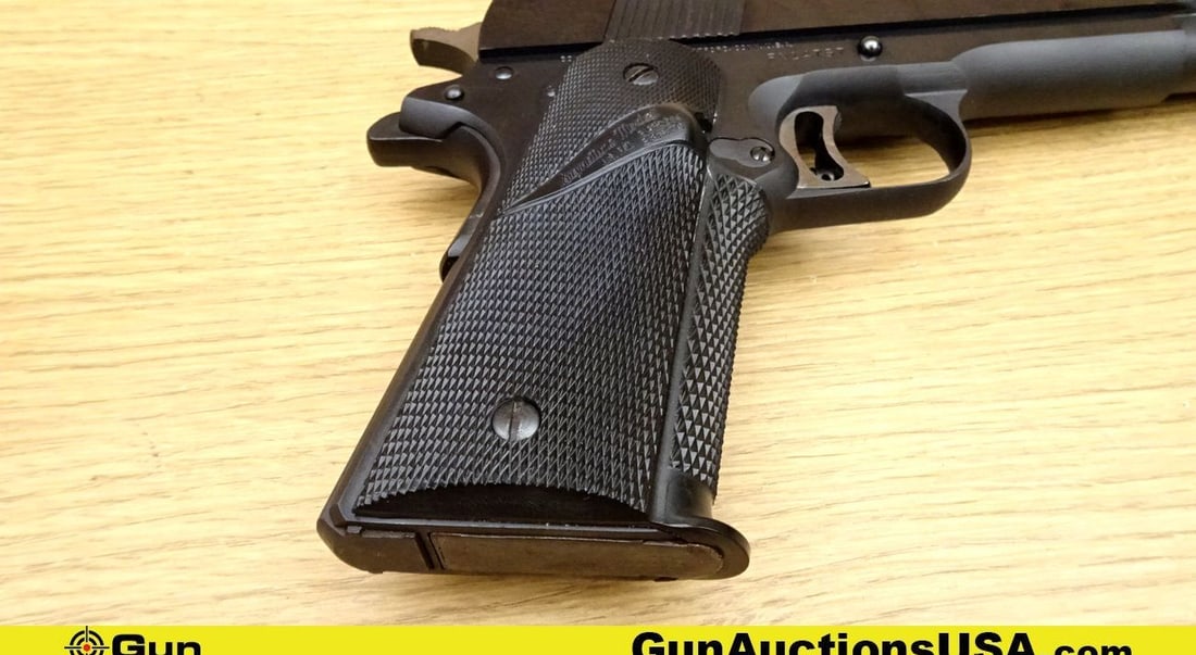 COLT GOLD CUP NATIONAL MATCH SERIES 80 MKIV .45 AUTO Pistol. Very Good. 5" Barrel. Shiny Bore,: COLT GOLD CUP NATIONAL MATCH SERIES 80 MKIV .45 AUTO Pistol. Very Good. 5" Barrel. Shiny Bore, Tight Action Semi-Auto This exceptional pistol is a symbol of precision and craftsmanship, boasting a ric