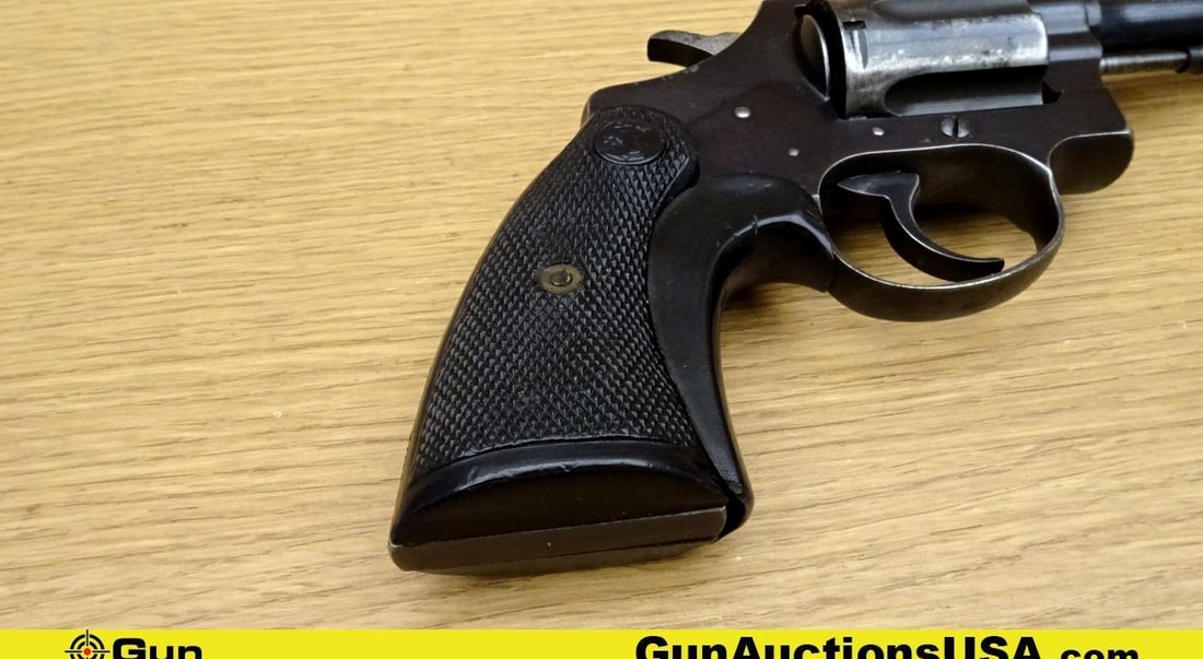 COLT POLICE POSITIVE .38 SPECIAL Revolver. Good Condition. 4" Barrel. Shiny Bore, Tight Action This: COLT POLICE POSITIVE .38 SPECIAL Revolver. Good Condition. 4" Barrel. Shiny Bore, Tight Action This revolver is a timeless beauty, boasting a sleek design and exceptional craftsmanship. Its smooth act