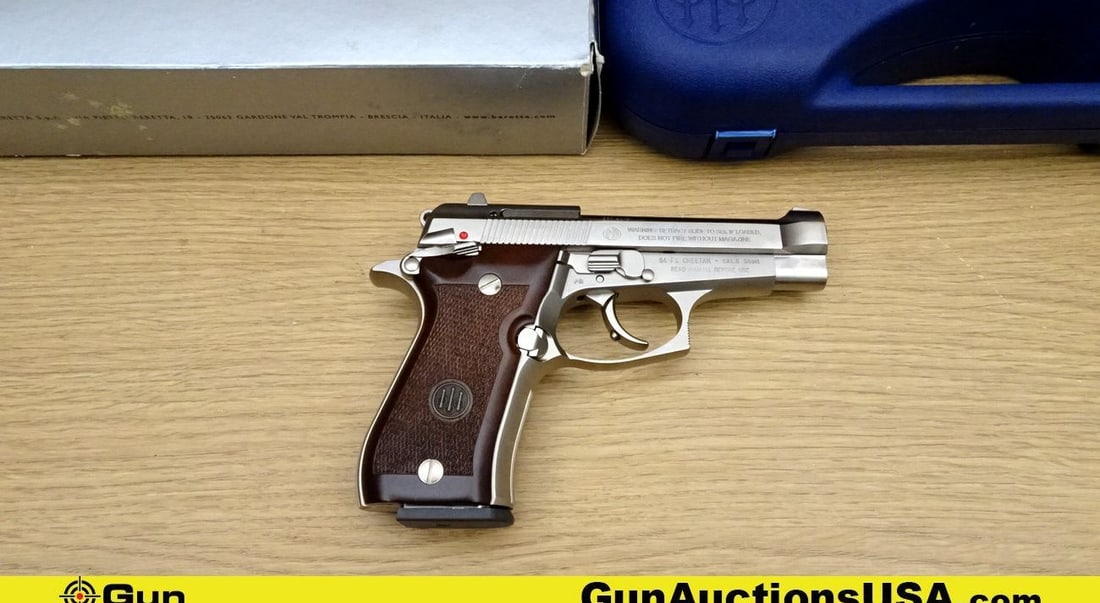 BERETTA 84 FS CHEETAH 380 ACP Pistol. Like New. 3.75" Barrel. Shiny Bore, Tight Action Semi Auto The: BERETTA 84 FS CHEETAH 380 ACP Pistol. Like New. 3.75" Barrel. Shiny Bore, Tight Action Semi Auto The BERETTA 84 FS Cheetah 380 ACP pistol is a sleek and reliable choice for concealed carry enthusiasts