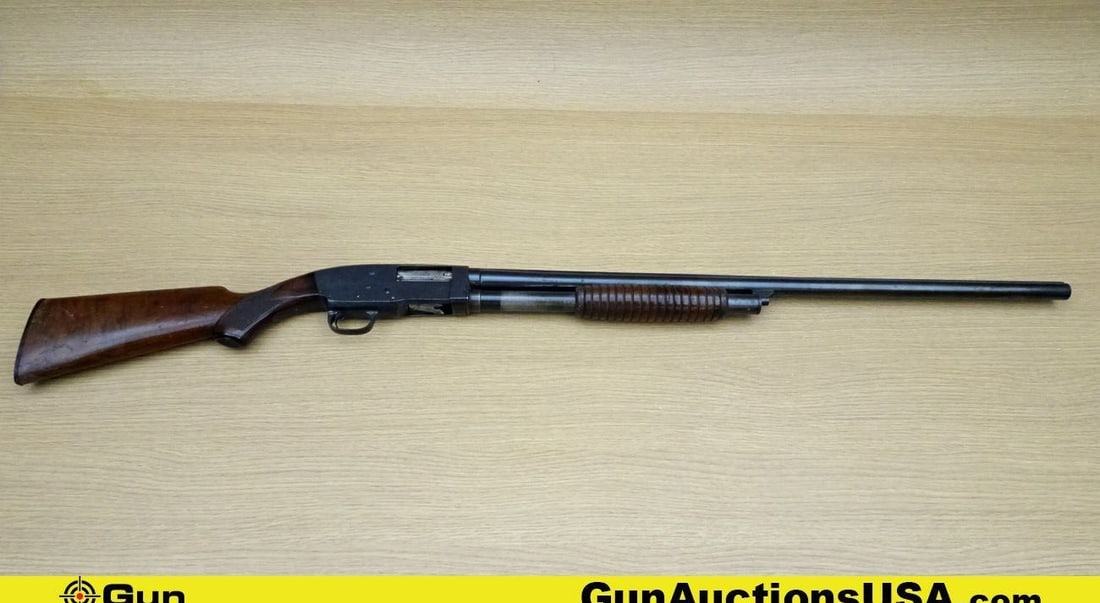 WARD'S WESTERNFIELD DELUXE 61 12 ga. Shotgun. Good Condition. 30" Barrel. Shiny Bore, Tight Action: WARD'S WESTERNFIELD DELUXE 61 12 ga. Shotgun. Good Condition. 30" Barrel. Shiny Bore, Tight Action Pump Action This 12 gauge shotgun is a timeless beauty, with its walnut stock. Its smooth action and 
