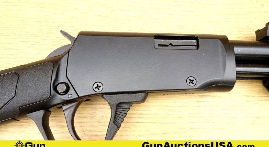 CBC ROSSI GALLERY .22 LR Rifle. Like New. 18" Barrel. Pump Action Features Red Fiberoptic Front: CBC ROSSI GALLERY .22 LR Rifle. Like New. 18" Barrel. Pump Action Features Red Fiberoptic Front Sight, Dual Green Fiberoptic Rear Sight, Dovetail for Scope Rings, Serrated Hammer Spur, Black Polymer F