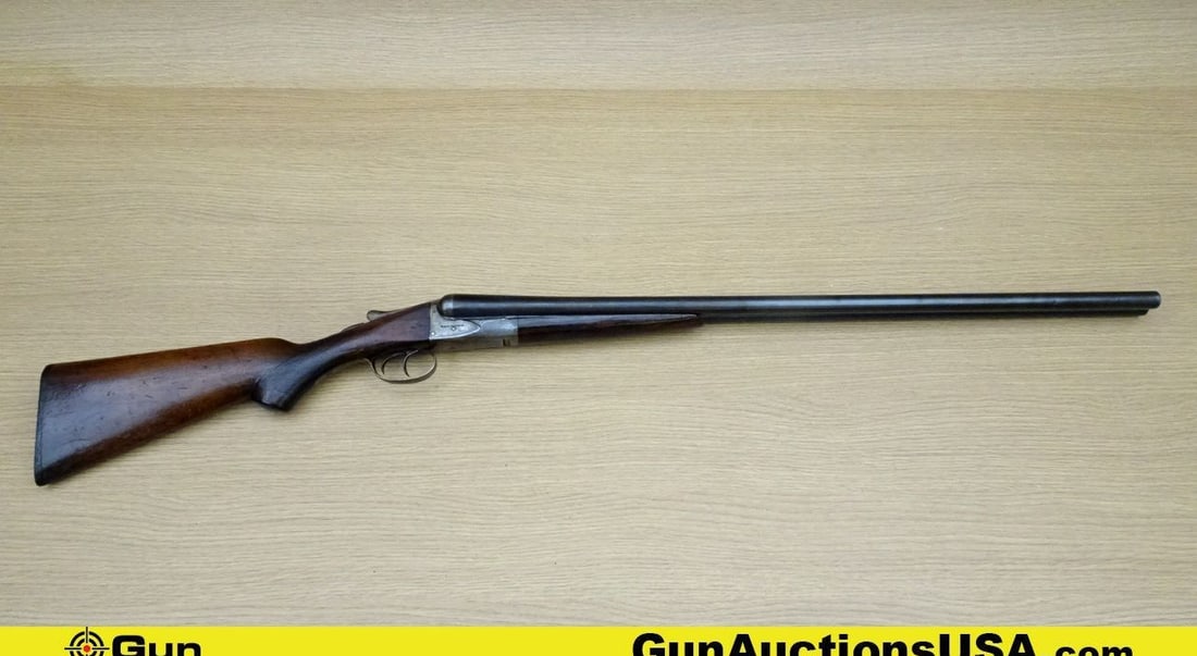 A.H. FOX GUN CO. STERLINGWORTH 12 ga. MATCHING NUMBERS Shotgun. Good Condition. 30" Barrel. Shiny: A.H. FOX GUN CO. STERLINGWORTH 12 ga. MATCHING NUMBERS Shotgun. Good Condition. 30" Barrel. Shiny Bore, Tight Action Break Action SXS MATCHING NUMBERS on Barrel, Receiver and Front Hand Guard. Left Ba