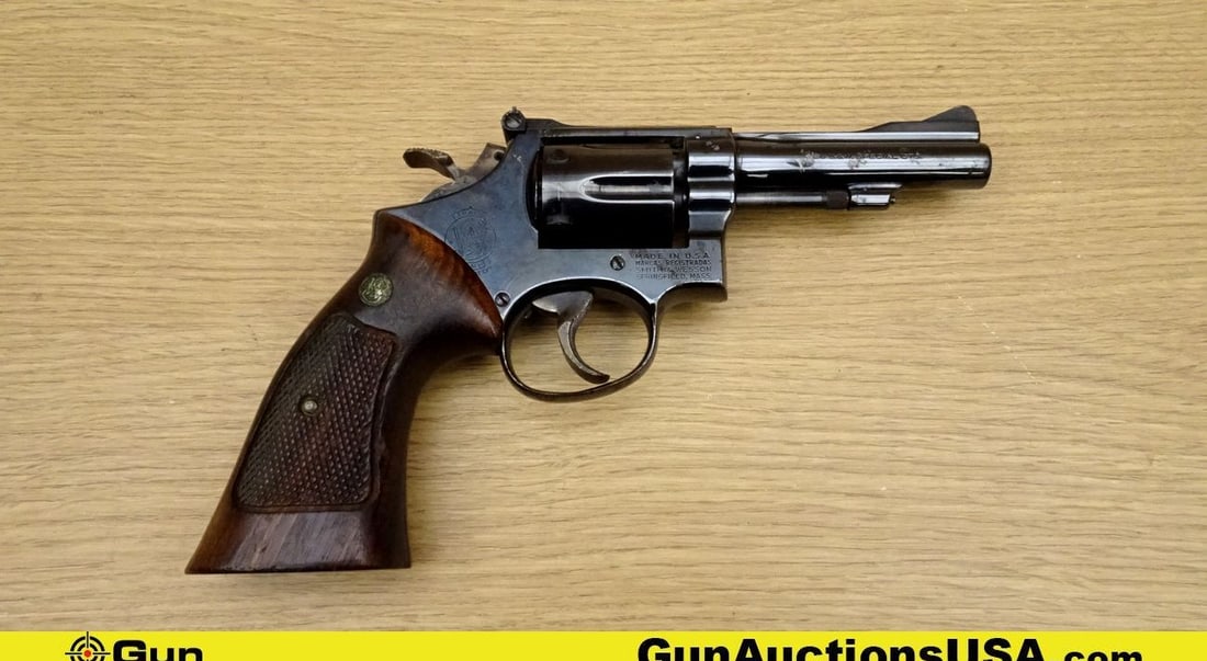 S&W 15-3 .38 SPECIAL Revolver. Good Condition. 4" Barrel. Shiny Bore, Tight Action This revolver is: S&W 15-3 .38 SPECIAL Revolver. Good Condition. 4" Barrel. Shiny Bore, Tight Action This revolver is a timeless beauty, with a smooth trigger pull and reliable accuracy. It's a joy to shoot and always