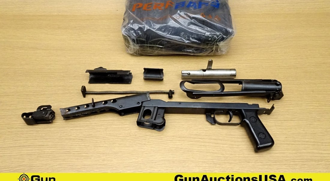 Lodz & PerfBags PPS 43C 7.62x25 Tokarev Parts Kit & Rifle Bag. Lot of 2; 1- PerfBags Black 36" Nylon: Lodz & PerfBags PPS 43C 7.62x25 Tokarev Parts Kit & Rifle Bag. Lot of 2; 1- PerfBags Black 36" Nylon Rifle Bag. 1- Lodz PPS 43C Flame Cut Demilled Parts Kit. Does Not include Barrel or Receiver, No FF