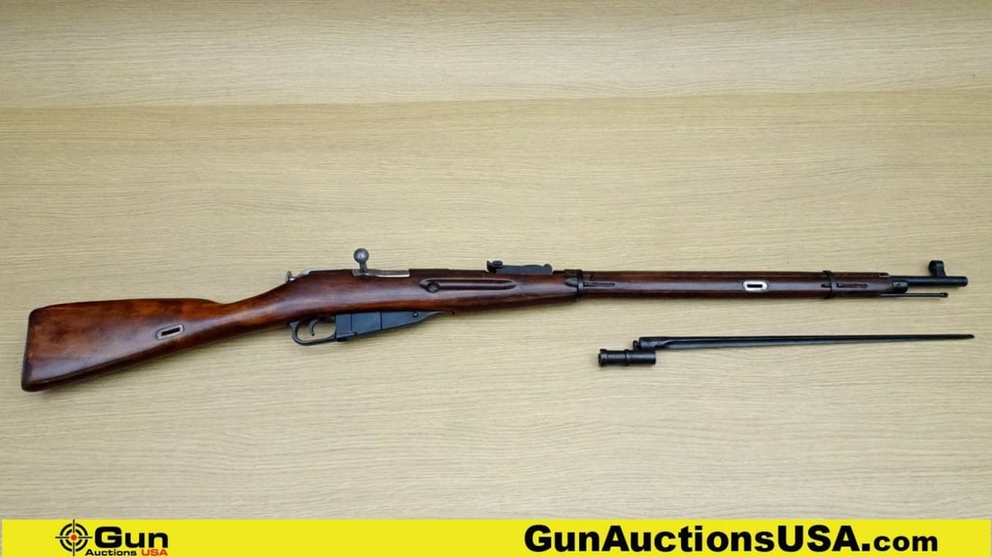 RUSSIAN/ IZHMASH M91/30 MOSIN NAGANT 7.62 x 54r MATCHING NUMBERS Rifle. Excellent. 29" Barrel. Shiny: RUSSIAN/ IZHMASH M91/30 MOSIN NAGANT 7.62 x 54r MATCHING NUMBERS Rifle. Excellent. 29" Barrel. Shiny Bore, Tight Action Bolt Action MATCHING Numbers on Barrel, Bolt, Butt Plate and Magazine Trigger Gu