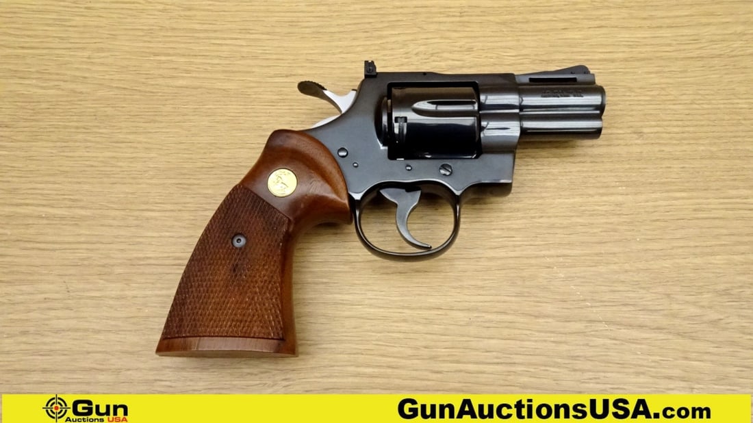 COLT PYTHON .357 MAGNUM Revolver. Excellent. 2.5" Barrel. Shiny Bore, Tight Action ABSOLUTELY: COLT PYTHON .357 MAGNUM Revolver. Excellent. 2.5" Barrel. Shiny Bore, Tight Action ABSOLUTELY GORGEOUS! A renowned revolver known for its exceptional craftsmanship, precision engineering, and smooth a