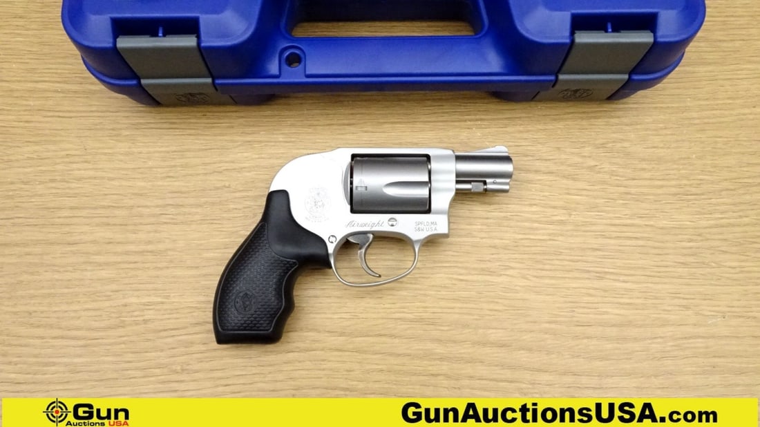 S&W 638-3 .38 SPECIAL Revolver. Like New. 1 7/8" Barrel. A compact revolver with a snappy trigger: S&W 638-3 .38 SPECIAL Revolver. Like New. 1 7/8" Barrel. A compact revolver with a snappy trigger pull, perfect for discreet carry or showing off at the range. DA/SA with a 5 Shot Fluted Cylinder, Rub