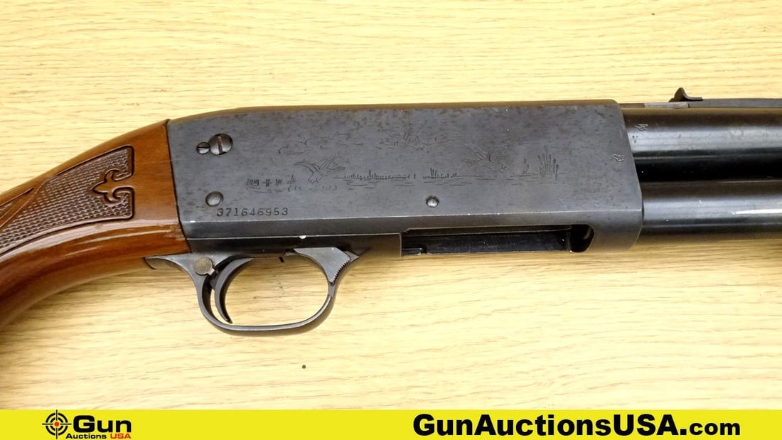 ITHACA 37-FEATHERLIGHT DEERSLAYER 12 ga. 37-FEATHERLIGHT DEERSLAYER Shotgun. Good Condition. 20": ITHACA 37-FEATHERLIGHT DEERSLAYER 12 ga. 37-FEATHERLIGHT DEERSLAYER Shotgun. Good Condition. 20" Barrel. Shiny Bore, Tight Action Pump Action Very Nice ITHACA! Features a Front Blade Sight, Notch Rear