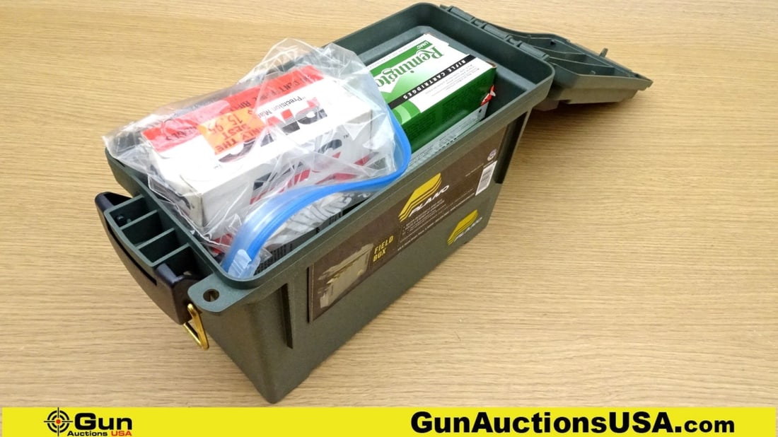PMC, Remington, & Winchester. .30 Carbine Ammo. 300 Total Rds - .30 Carbine 110 Gr. FMJ, Includes OD: PMC, Remington, & Winchester. .30 Carbine Ammo. 300 Total Rds - .30 Carbine 110 Gr. FMJ, Includes OD Green Small Polymer Ammo Can. (71903) (GSCU78)
