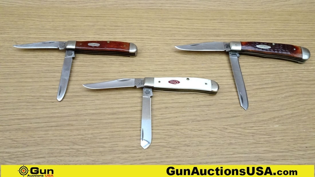 Case Knives. Excellent. Lot of 10; Folding Knives.. (67728) (GSCM91): Case Knives. Excellent. Lot of 10; Folding Knives.. (67728) (GSCM91)