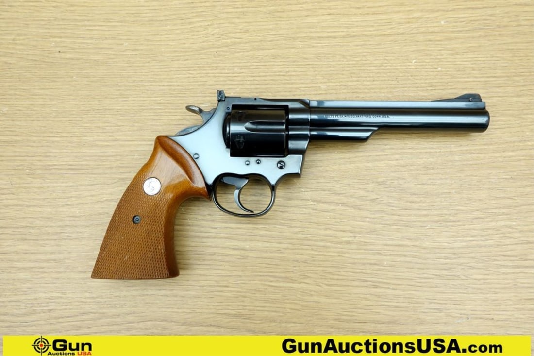COLT' TROOPER MK III 357 MAGNUM Revolver. Very Good. 6" Barrel. Shiny Bore, Tight Action Features a