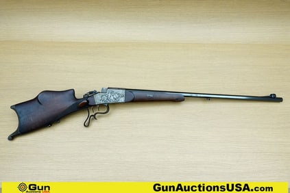 GEORG LECHNER NURENBERG SCHUETZEN 7.8MM HISTORIC LONG RANGE COLLECTIBLE Rifle. Good condition,