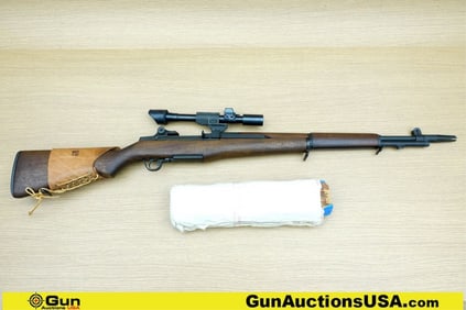 SPRINGFIELD ARMORY M1D GARAND 30-06SPRG COLLECTOR'S Rifle. Excellent. 26" Barrel. Shiny Bore, Tight