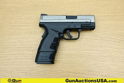 SPRINGFIELD ARMORY XD-45 SUB-COMPACT .2 45 ACP Pistol. Excellent. 3.5" Barrel. Shiny Bore, Tight