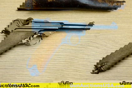 DWM P08 9MM LUGER ALL MATCHING NUMBERS- COLLECTOR'S Pistol. Very Good. 4" Barrel. Shiny Bore, Tight
