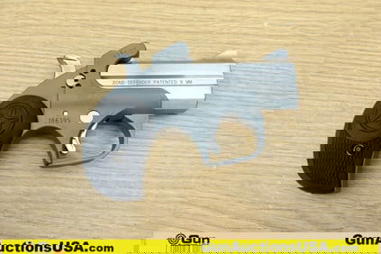 Bond Arms ROUGH & ROWDY 9MM Pistol. Excellent. 3" Barrel. Shiny Bores, Tight Action Derringer-