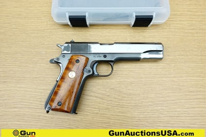 FED. ORD. INC. 1911 45 ACP Pistol. Fair Condition. 5" Barrel. Shiny Bore, Tight Action Semi Auto