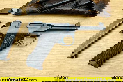 HUSQVARNA VAPENFABRIKS A.B. M/40 LAHTI 9MM LUGER MATCHING NUMBERS Pistol. Very Good. 5" Barrel.