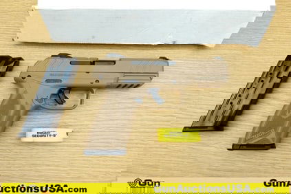 Ruger SECURITY-9 9MM PARA Pistol. NEW in Box. 4" Barrel. Semi Auto Features FDE Stainless Steel