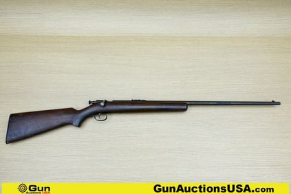 WINCHESTER REPEATING ARMS CO. 07 .22 S-L-LR Rifle. Fair Condition. 27" Barrel. Shootable Bore, Tight