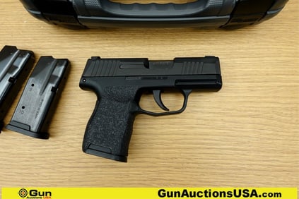 SIG P365 9mm Pistol. Excellent. 3" Barrel. Shiny Bore, Tight Action Semi Auto A compact,
