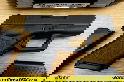Glock 26 9MM PARA Pistol. Like New. 3.5" Barrel. Semi Auto Features a Black Slide with Factory Glock