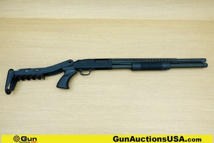 Mossberg 500A 12 ga. Shotgun. Good condition, Normal Handling Marks, Scattered Spotting and/or