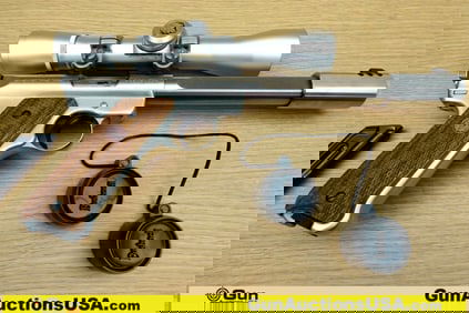 Ruger MARK II .22 LR Pistol. Very Good. 8" Barrel. Shiny Bore, Tight Action Semi Auto Features a