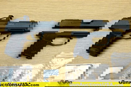 SIG P365 9mm PMM THREADED BARREL Pistol. Excellent. 3.5" Barrel. Shiny Bore, Tight Action Semi Auto