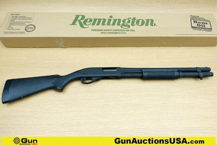 REMINGTON ARMS CO 870 POLICE MAGNUM 12 ga. Shotgun. Very Good. 18" Barrel. Shiny Bore, Tight Action