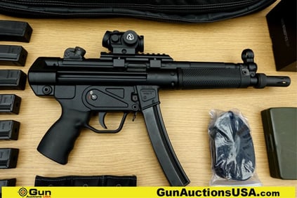 CENTURY ARMS MKE AP5 9mm Pistol. Excellent. 11" Barrel. Shiny Bore, Tight Action Semi Auto CLONE of