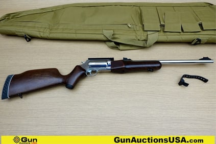 TAURUS ARMAS CIRCUIT JUDGE 45 COLT/410GA Combination. Very Good. 18.5" Barrel. Shiny Bore, Tight